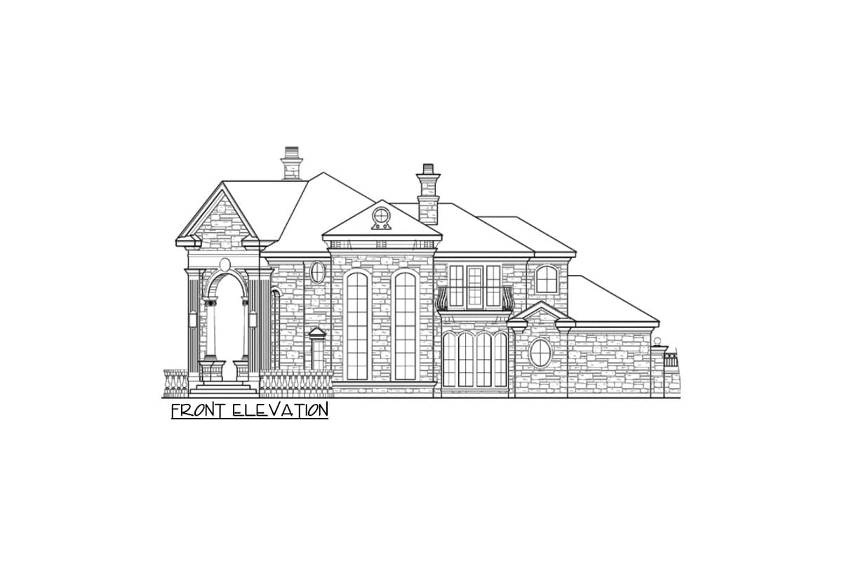 Plan 36205TX: Two-Story Master Retreat - Image #17 - European, Mediterranean