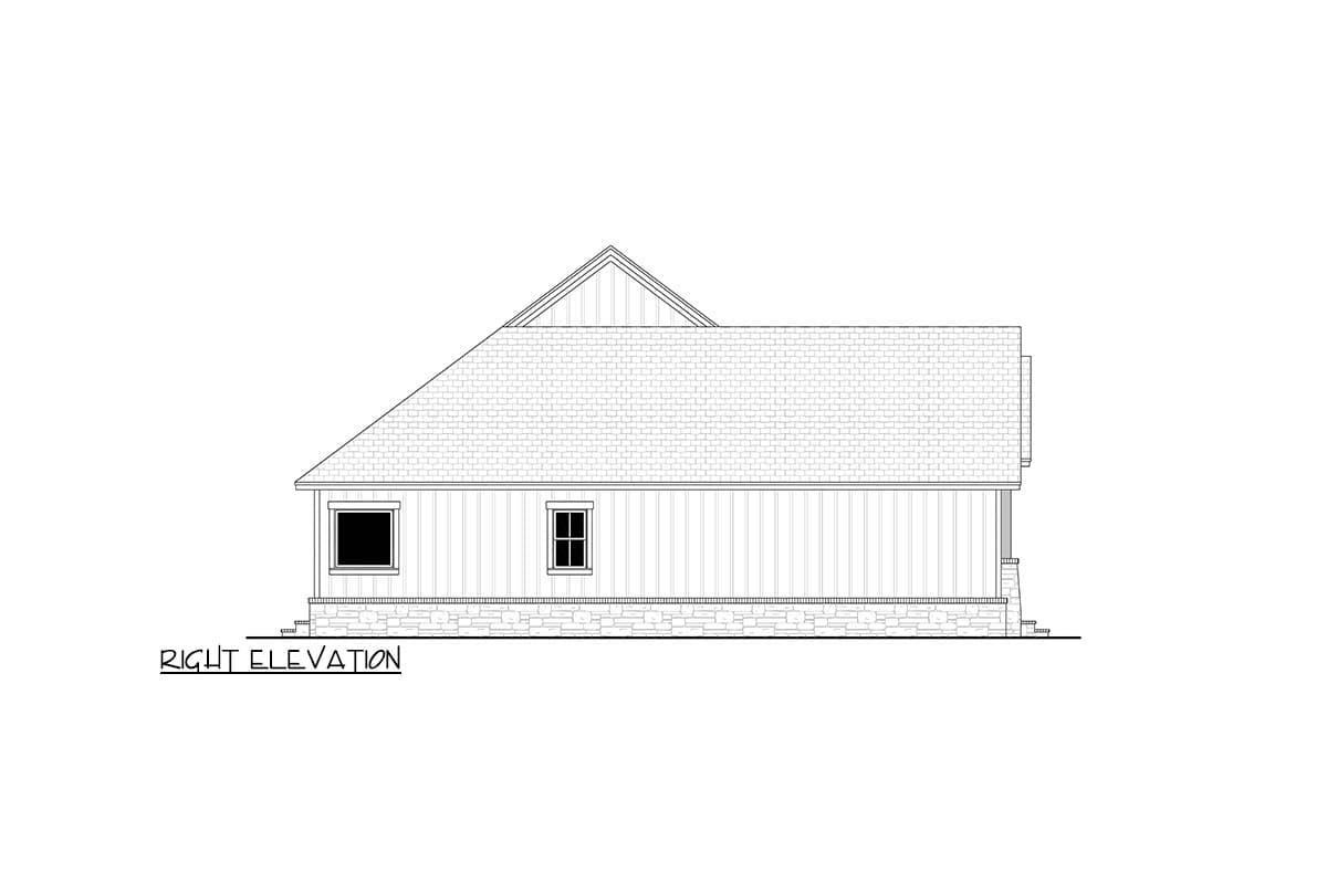 Plan 51962HZ: 3-Bed Hill Country-Style Modern Farmhouse with Two Master Walk-in-Closets - 1795 Square Feet - Image #11 - Country, Craftsman, Hill Country, Modern Farmhouse, New American, Rustic