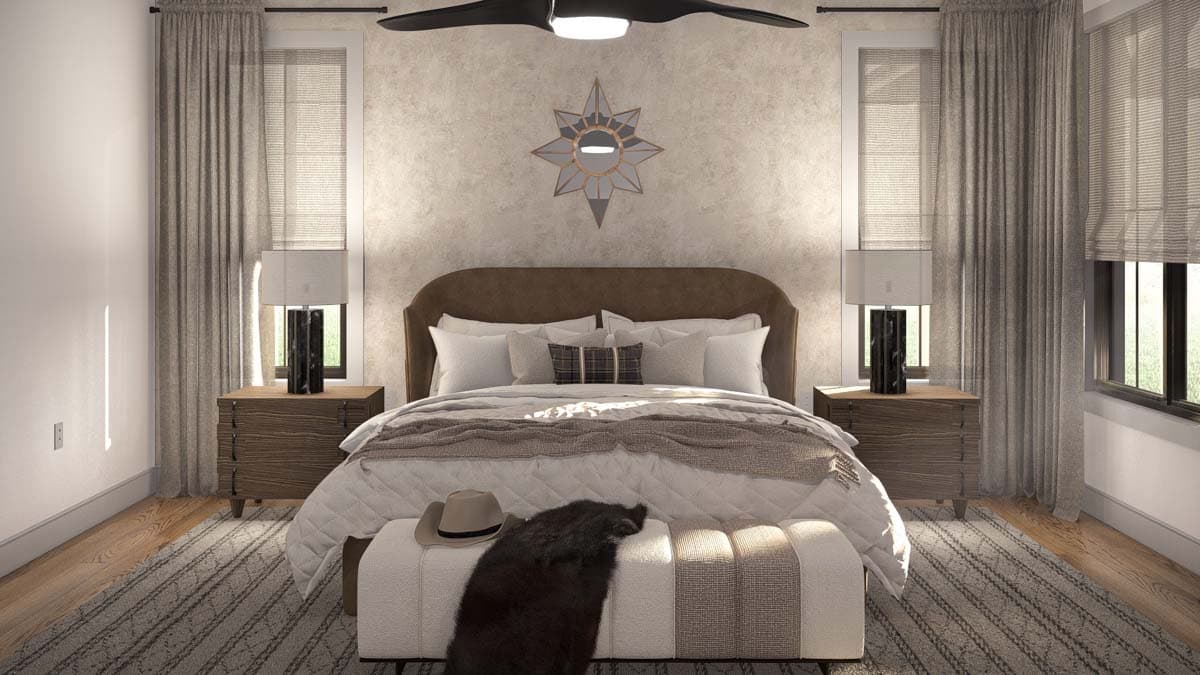 Plan 623357DJ: 2-Story Barndominium-Style Home Plan with Wrap Around Porch - 3292 Sq Ft - Image #12 - Barndominium, Country, Modern Farmhouse, New American