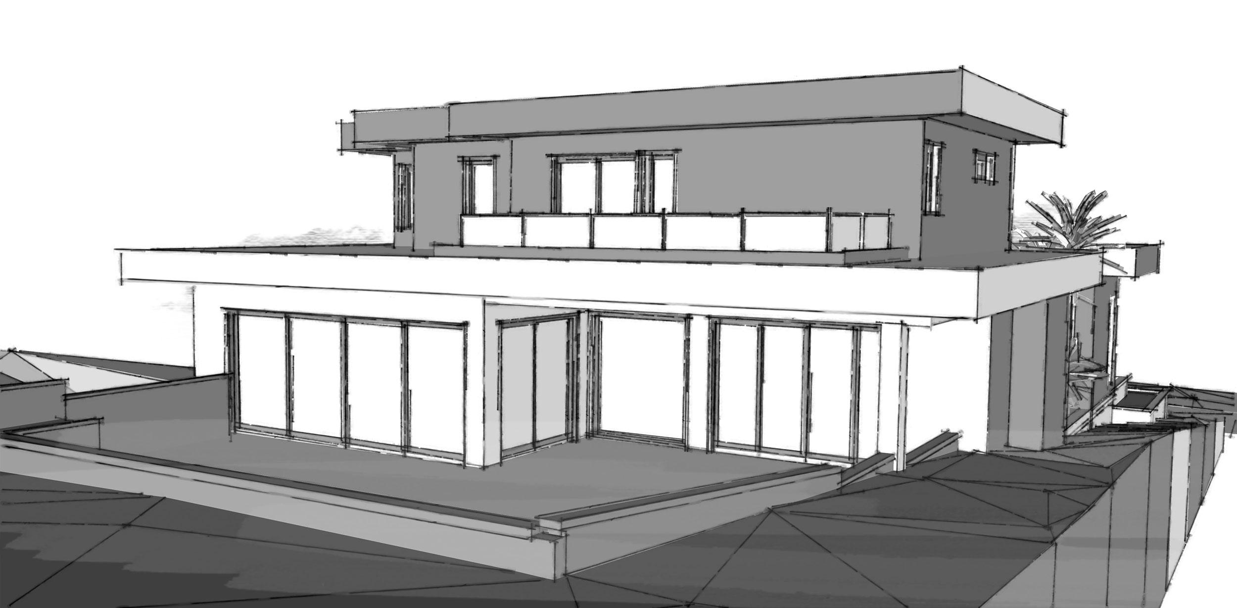 Plan 147007RML: 2-Story Contemporary House Plan with Home Office & Reading Loft - 3470 Sq Ft - Image #9 - Contemporary, Modern, Northwest