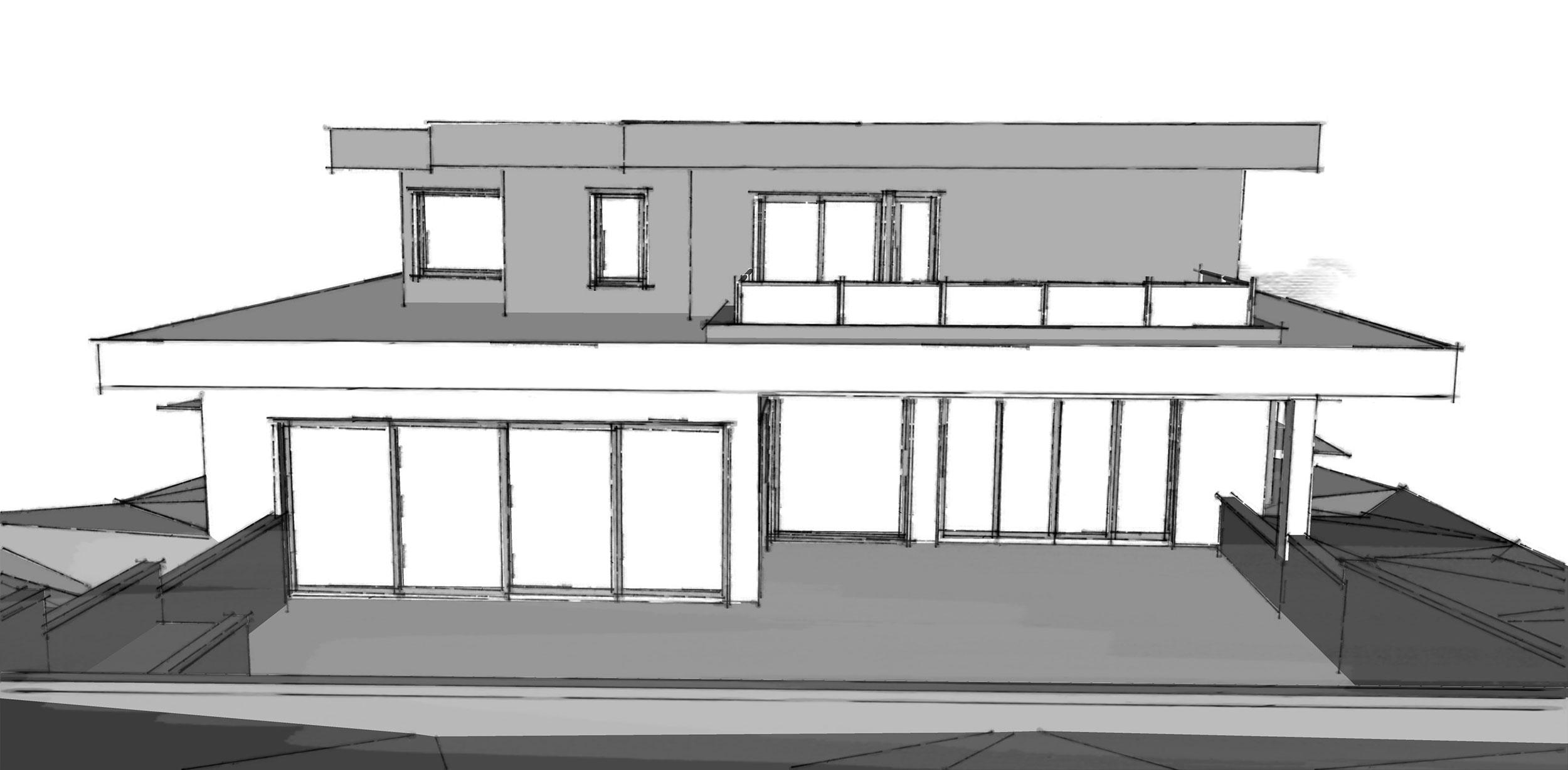 Plan 147007RML: 2-Story Contemporary House Plan with Home Office & Reading Loft - 3470 Sq Ft - Image #10 - Contemporary, Modern, Northwest