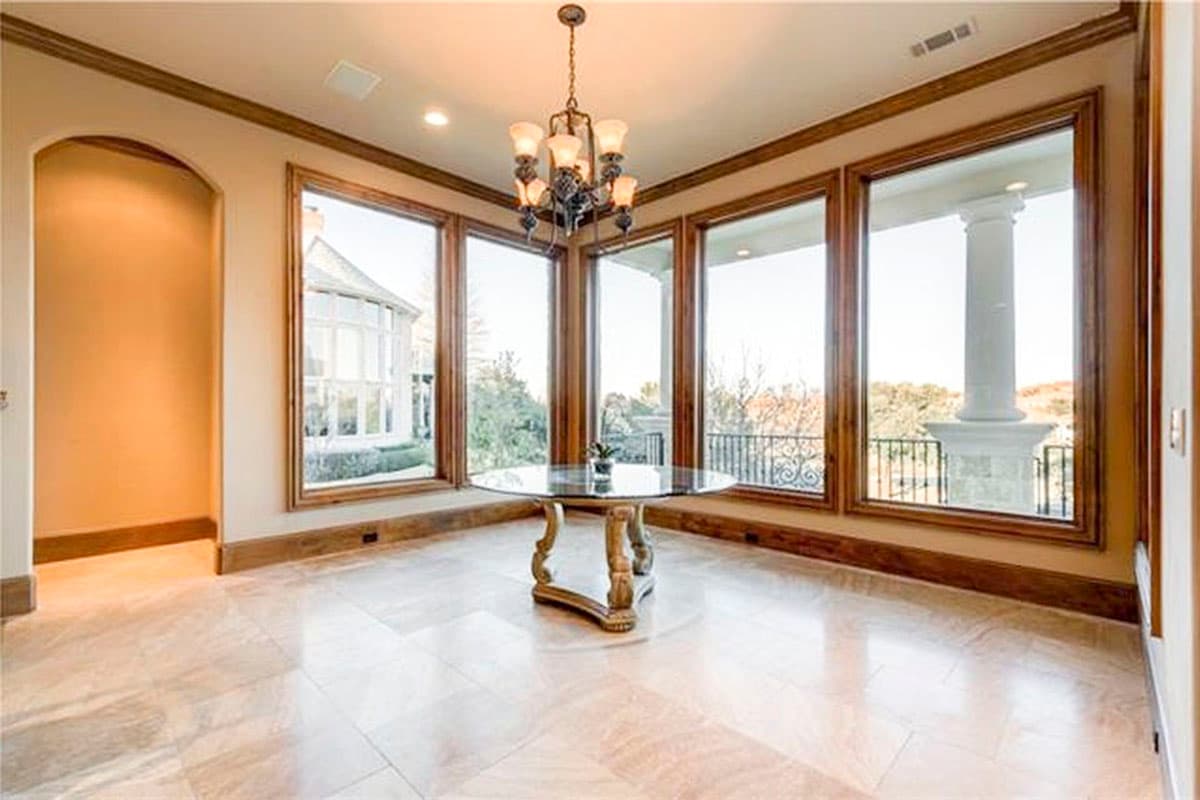Plan 36213TX: Turreted Stair Greets Guests - Image #11 - European, Tuscan