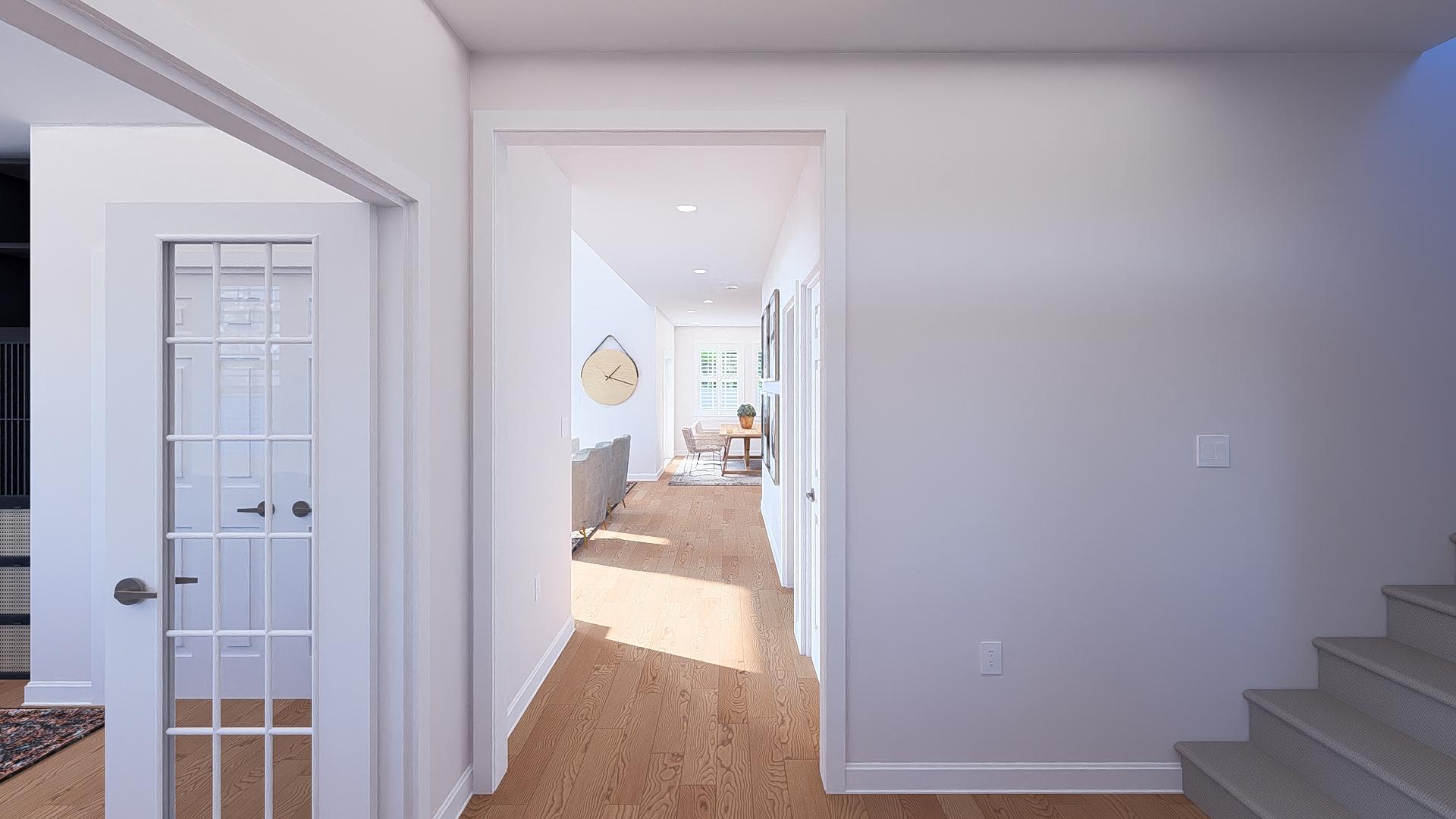 Plan 61502UT: 2 Story Traditional Home Plan with Two Story Great Room and Optional Lower Level - 3136 Sq Ft - Image #8 - Country, Traditional