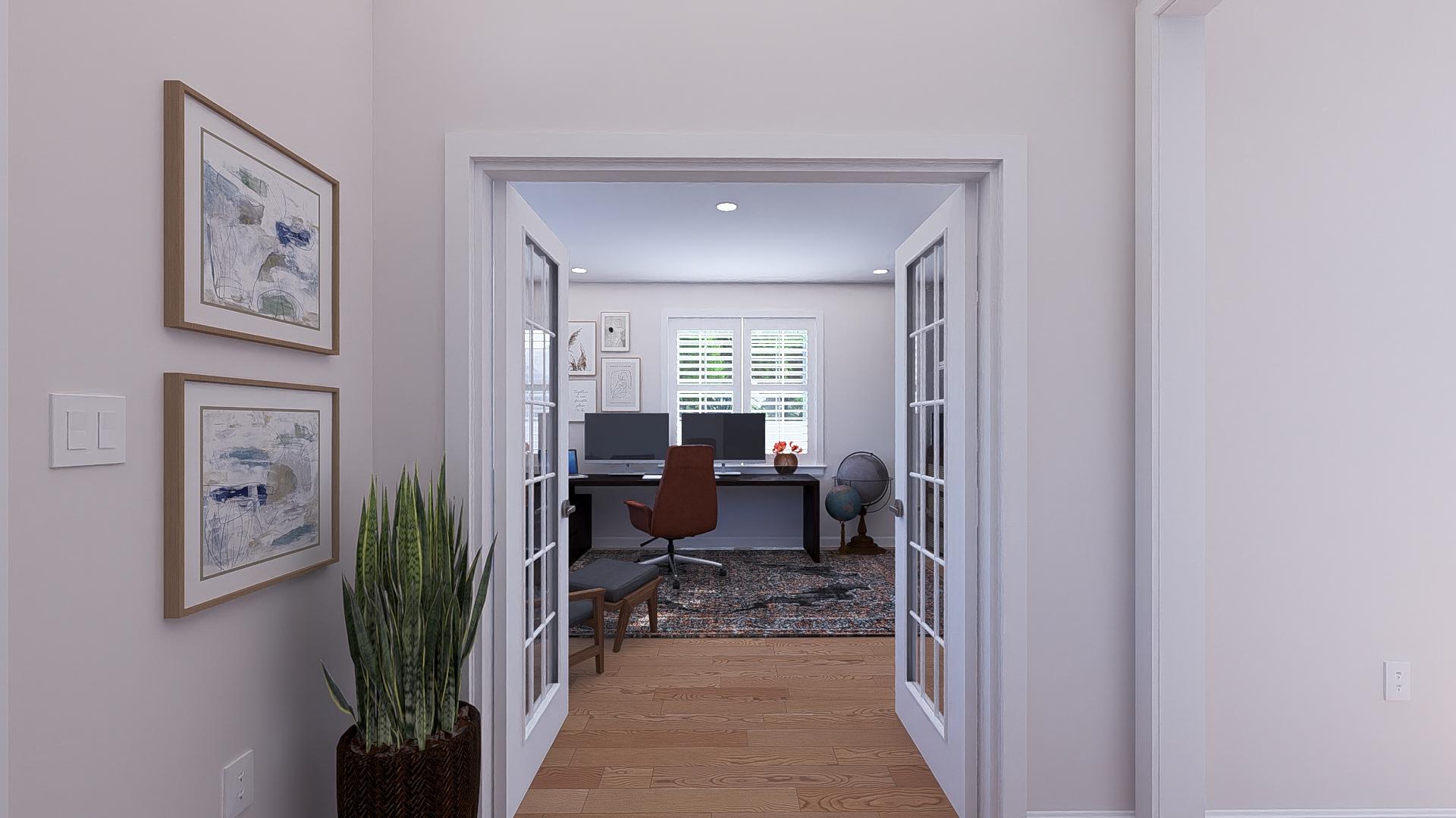 Plan 61502UT: 2 Story Traditional Home Plan with Two Story Great Room and Optional Lower Level - 3136 Sq Ft - Image #9 - Country, Traditional