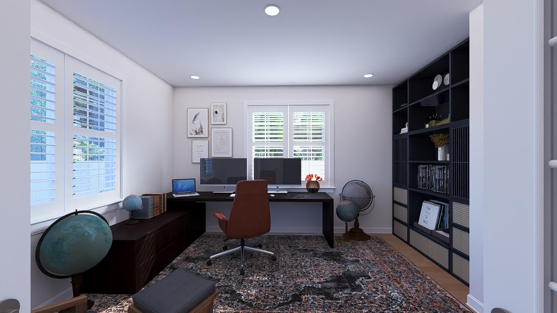 Plan 61502UT: 2 Story Traditional Home Plan with Two Story Great Room and Optional Lower Level - 3136 Sq Ft - Image #10 - Country, Traditional