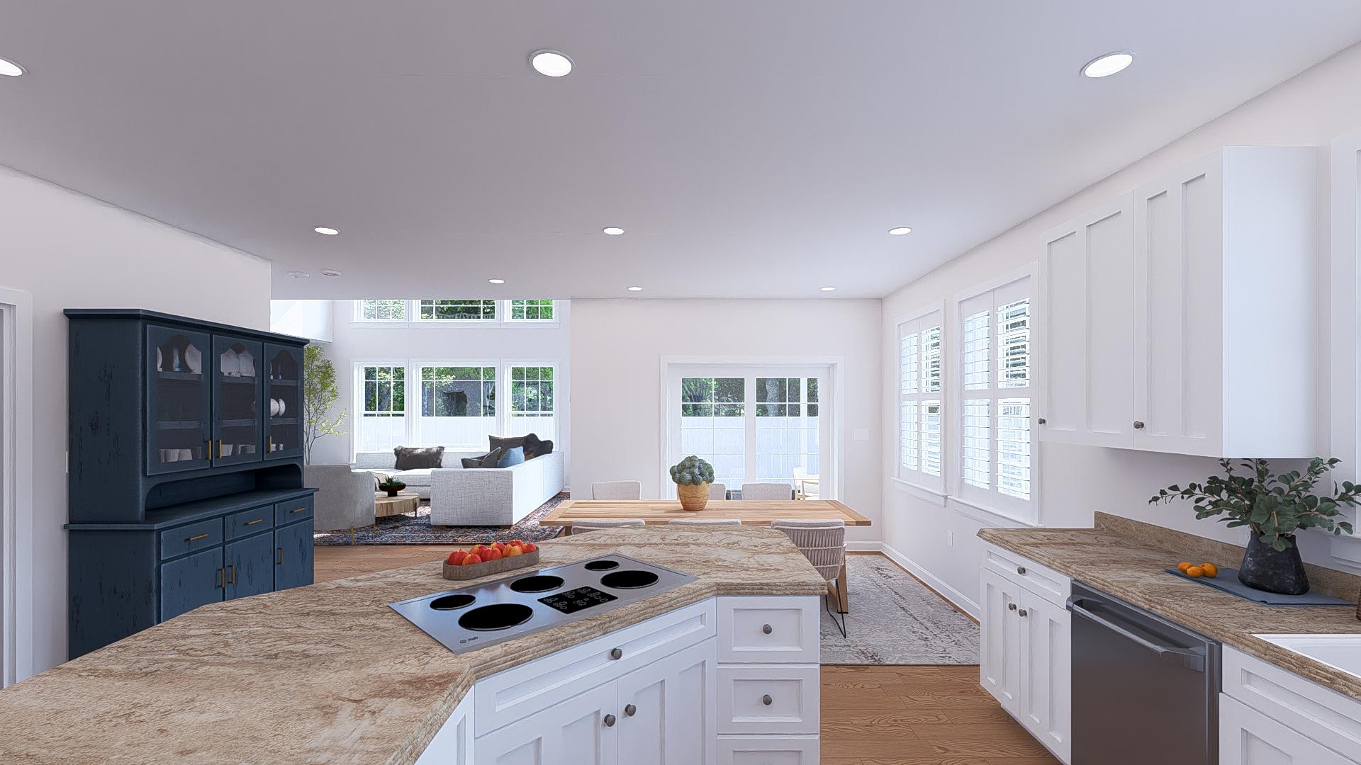 Plan 61502UT: 2 Story Traditional Home Plan with Two Story Great Room and Optional Lower Level - 3136 Sq Ft - Image #16 - Country, Traditional