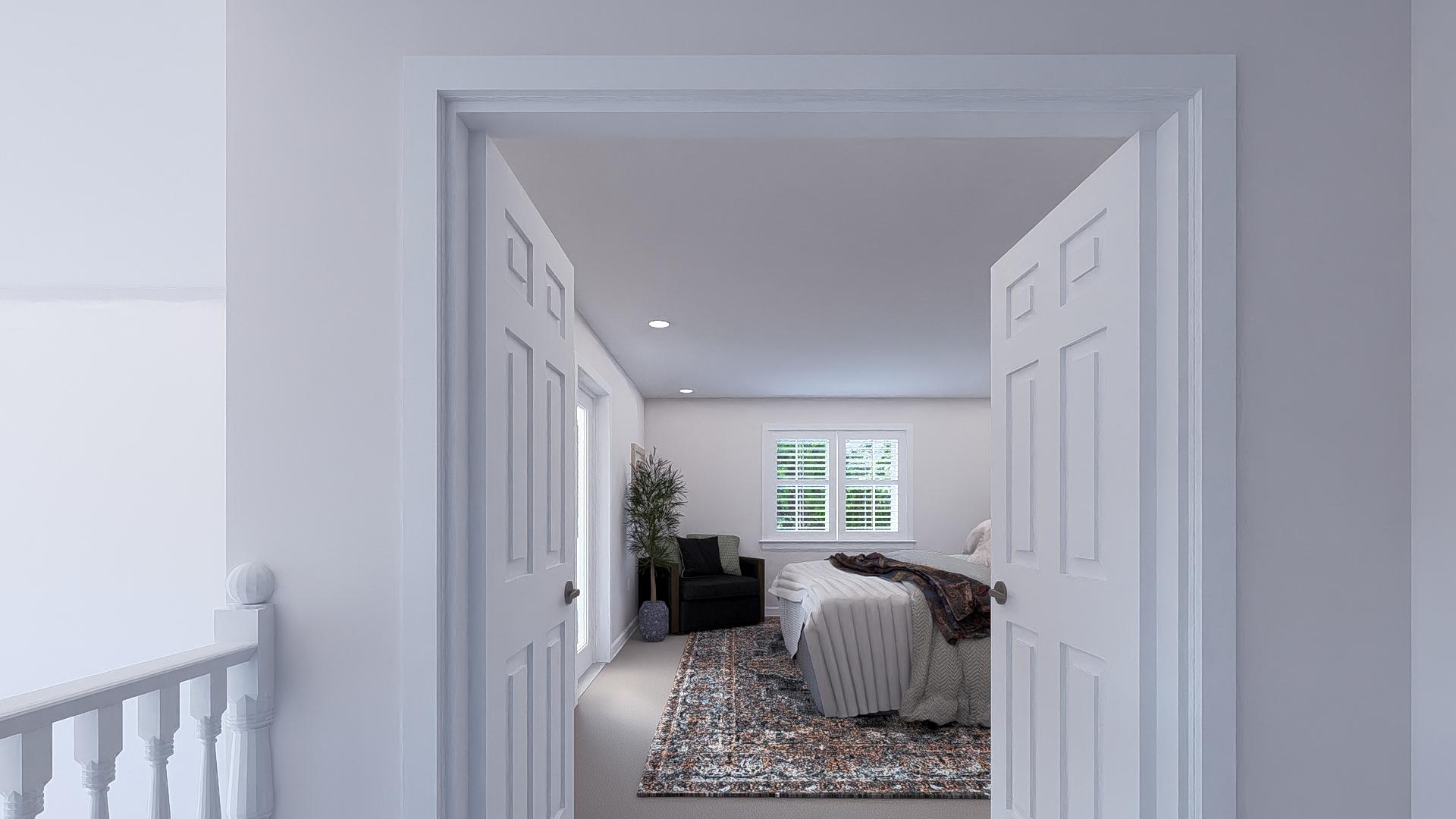 Plan 61502UT: 2 Story Traditional Home Plan with Two Story Great Room and Optional Lower Level - 3136 Sq Ft - Image #17 - Country, Traditional