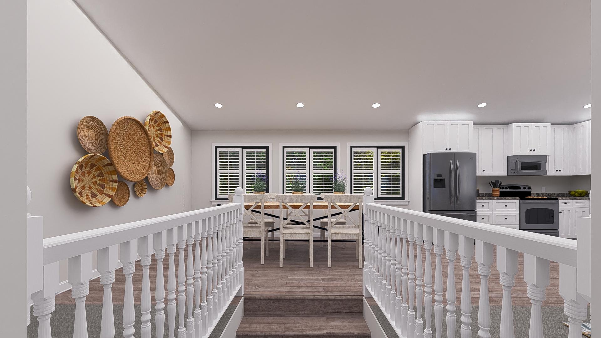 Plan 61504UT: 2 Bed Barndominium-style Home Plan with Oversized Workshop - 1488 Sq Ft - Image #7 - Barndominium, Country, New American