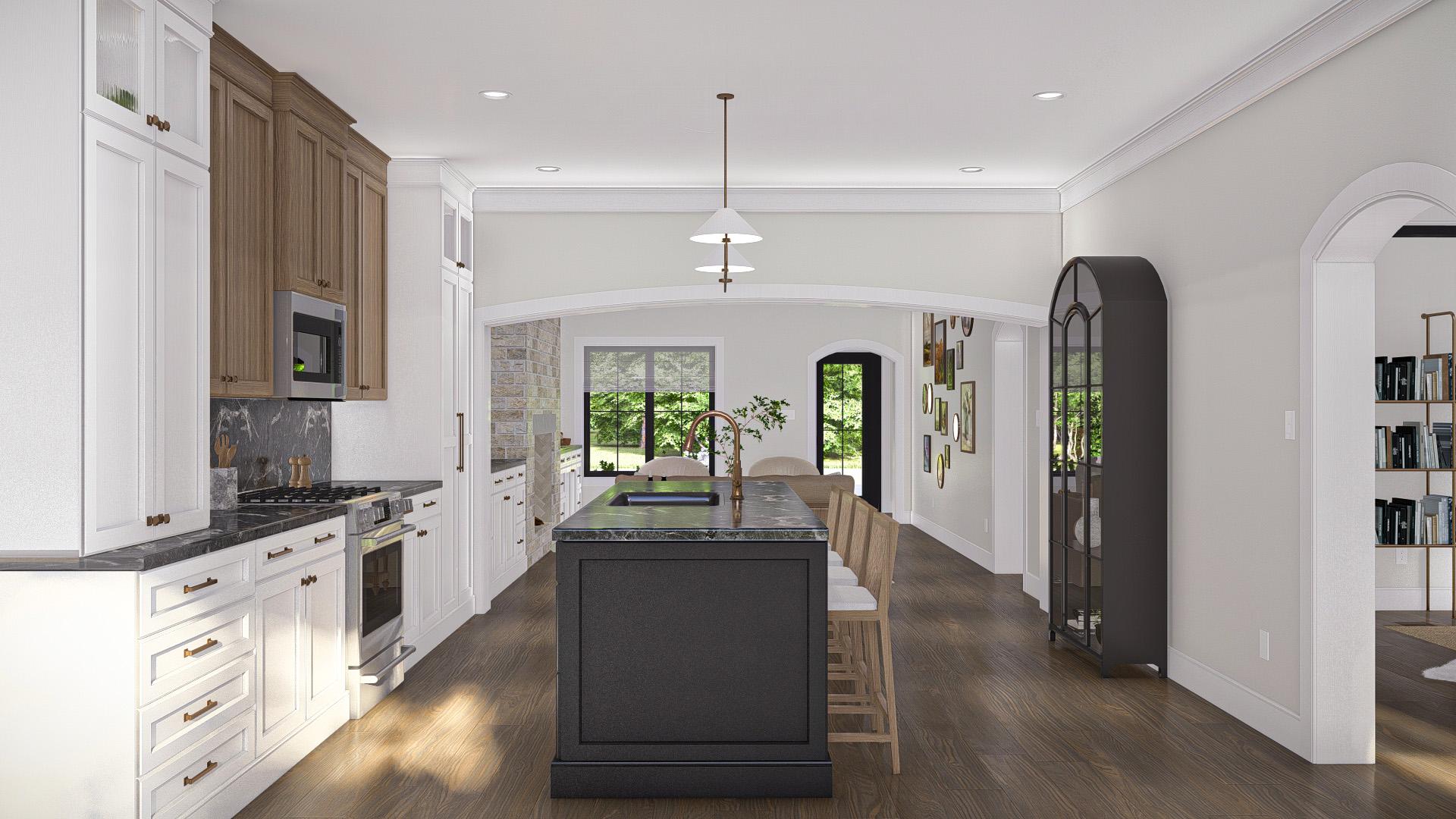 Plan 623358DJ: 2-Bed Modern Cottage Duplex with Symmetrical Units - 1231 Sq Ft - Image #14 - Cottage, Country, Modern, New American, Traditional