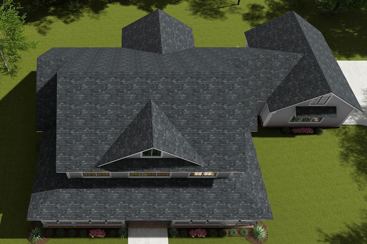 Plan 52350WM: Two-Story Farmhouse Plan with Vaulted Great Room and Wrap Around Porch - 2716 Sq Ft - Image #7 - Country, Farmhouse, Modern Farmhouse, New American, Traditional