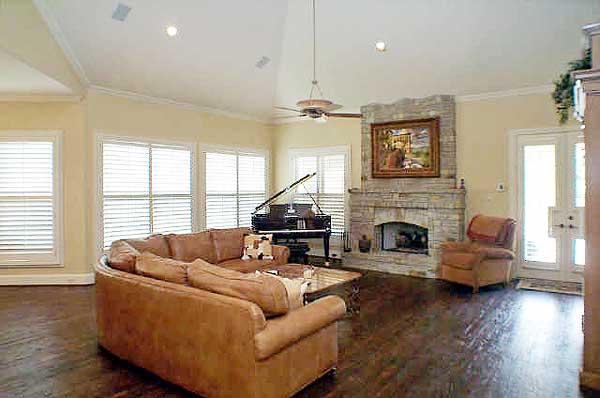 Plan 36231TX: Stately Home Plan with Courtyard Style Entry - Image #8 - European, French Country, Mediterranean