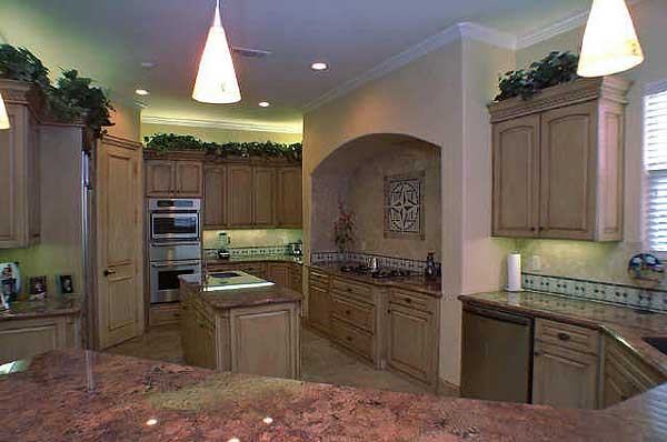 Plan 36231TX: Stately Home Plan with Courtyard Style Entry - Image #10 - European, French Country, Mediterranean