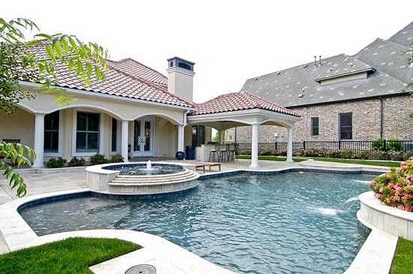 Plan 36231TX: Stately Home Plan with Courtyard Style Entry - Image #20 - European, French Country, Mediterranean