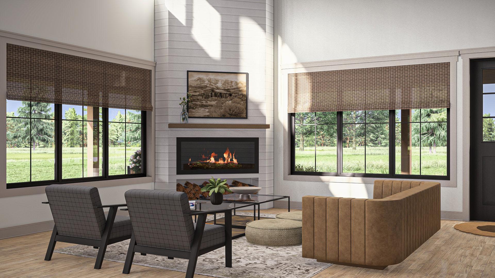 Plan 623361DJ: 3-Bed Barndominium-style House Plan with Wrap Around Porch and Loft Above - 3176 Sq Ft - Image #13 - Barndominium, Country, Modern Farmhouse, New American