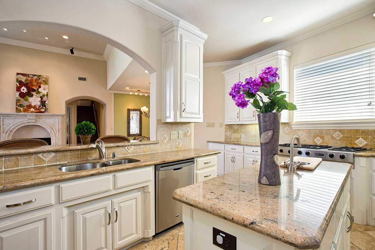 Plan 36235TX: V-Shaped Luxury Home Plan - Image #6 - European, Mediterranean