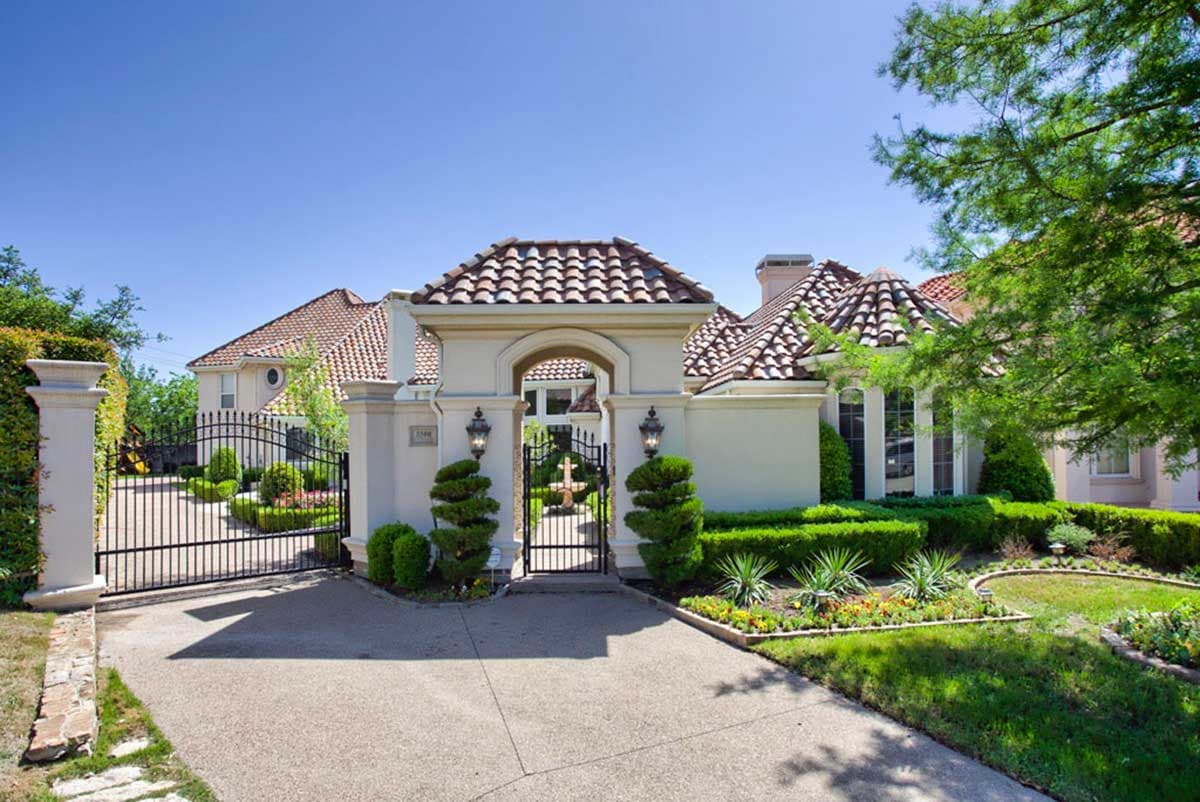 Plan 36235TX: V-Shaped Luxury Home Plan - Image #20 - European, Mediterranean