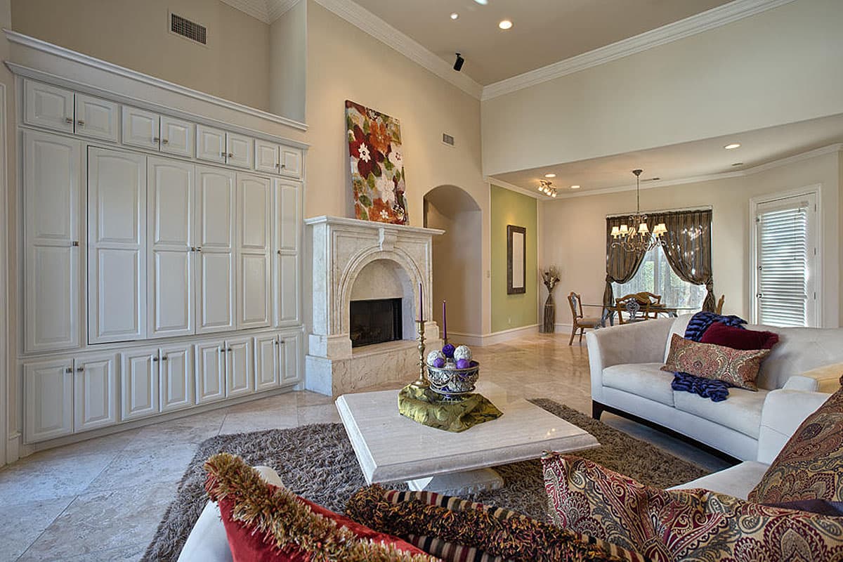 Plan 36235TX: V-Shaped Luxury Home Plan - Image #8 - European, Mediterranean