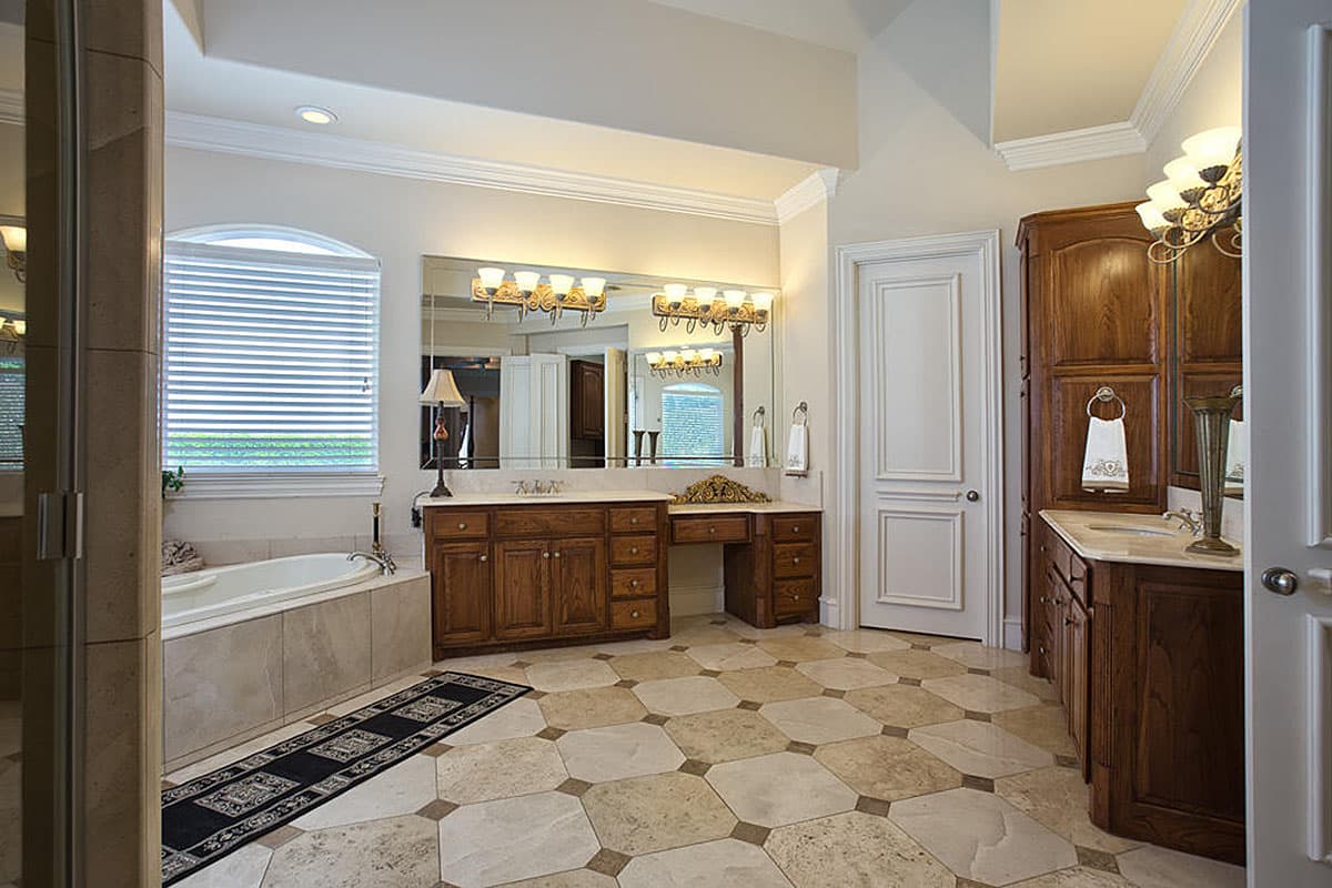 Plan 36235TX: V-Shaped Luxury Home Plan - Image #12 - European, Mediterranean