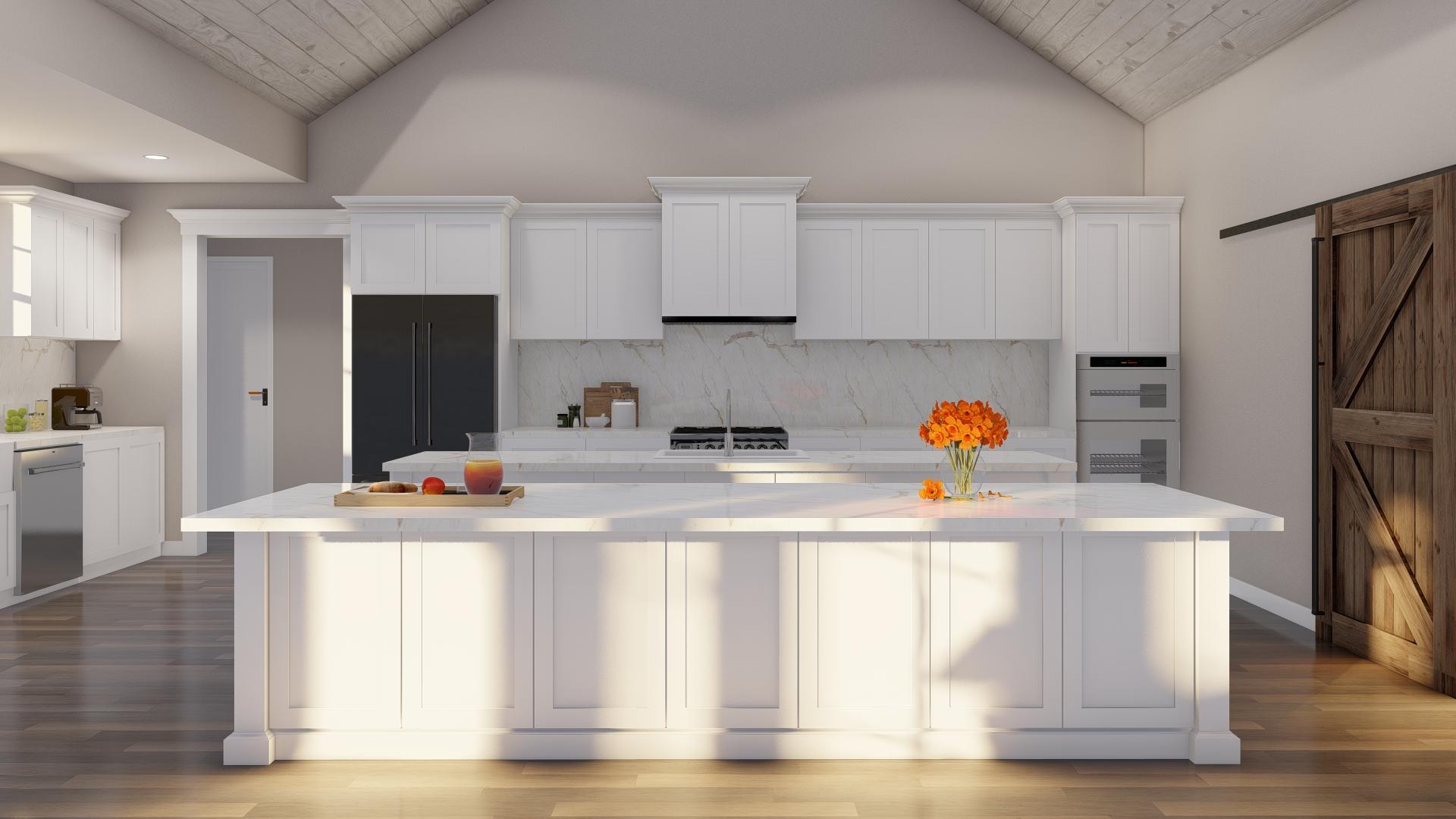 Plan 70886MK: 3-Bed Modern Farmhouse with Two Kitchen Islands and Bonus - 2610 Sq Ft - Image #14 - Country, Farmhouse, Modern Farmhouse, New American