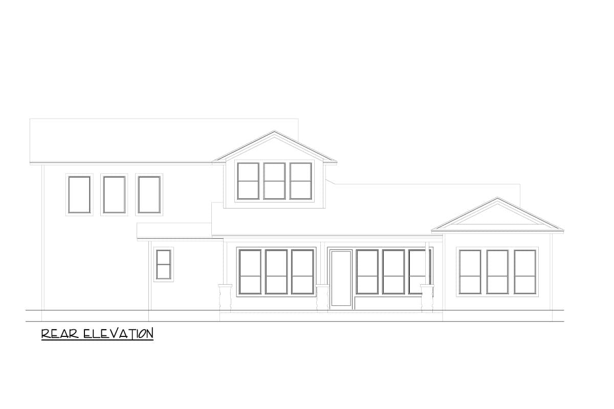 Plan 264117KMD: 3-Bed Hill Country House Plan with Private Master Suite on Main Level - 2296 Sq Ft - Image #4 - Hill Country, Rustic, Traditional