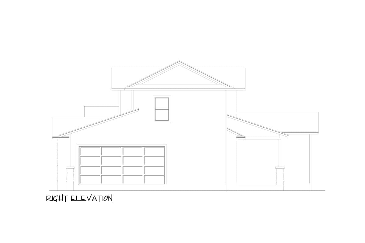 Plan 264117KMD: 3-Bed Hill Country House Plan with Private Master Suite on Main Level - 2296 Sq Ft - Image #5 - Hill Country, Rustic, Traditional