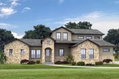 3-Bed Hill Country House Plan with Private Master Suite on Main Level - 2296 Sq Ft