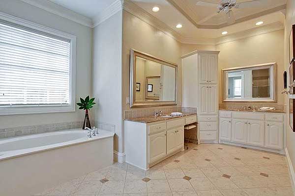 Plan 36239TX: 3-Bed House Plan with Parking for 4 Cars in Back - Image #15 - European, Traditional