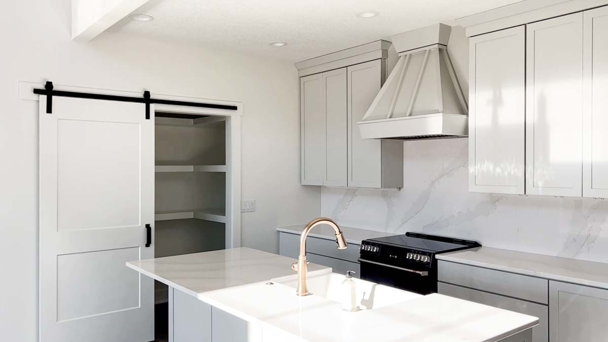 Plan 400023FTY: 2-Story Barndominium-Style Home Plan with Master on 1st Floor and Loft - 2310 Sq Ft - Image #4 - Barndominium, Country, Modern Farmhouse, New American