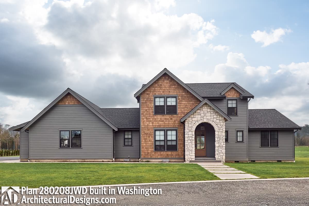 build gallery item - European House Plan 280208JWD Comes to Life in Washington

