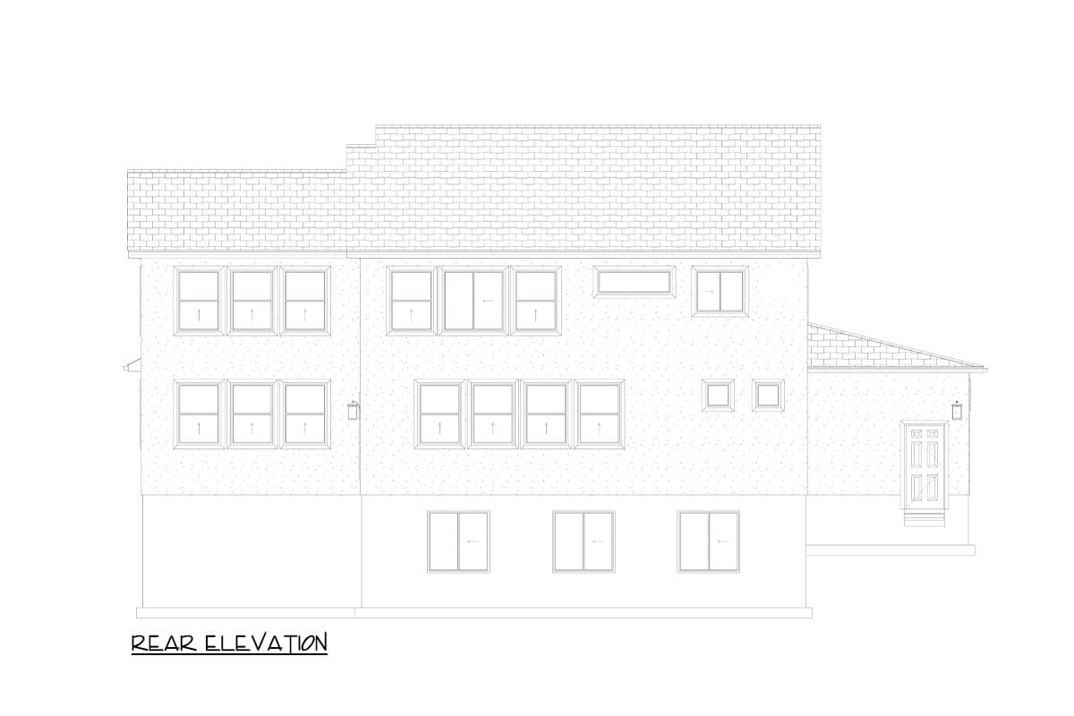 Plan 61506UT: Two-Story Transitional Home Plan with Home Office and Optional Lower Level - 3372 Sq Ft - Image #21 - Country, Southern, Transitional