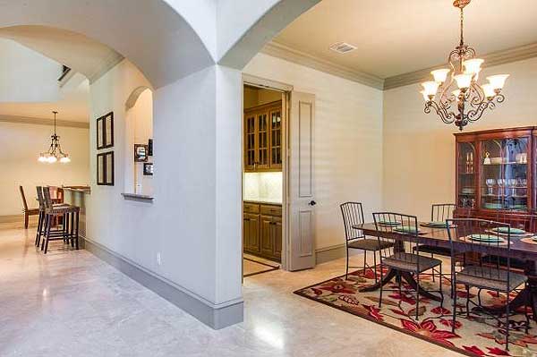 Plan 36277TX: 3-Bed European-Style Home Plan with Vaulted Ceilings - Image #6 - European, French Country