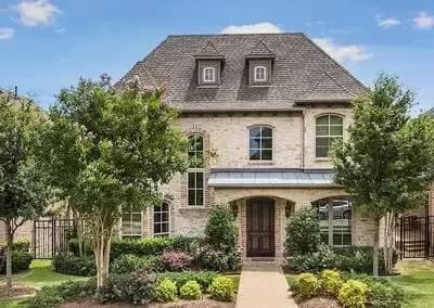 3-Bed European-Style Home Plan with Vaulted Ceilings