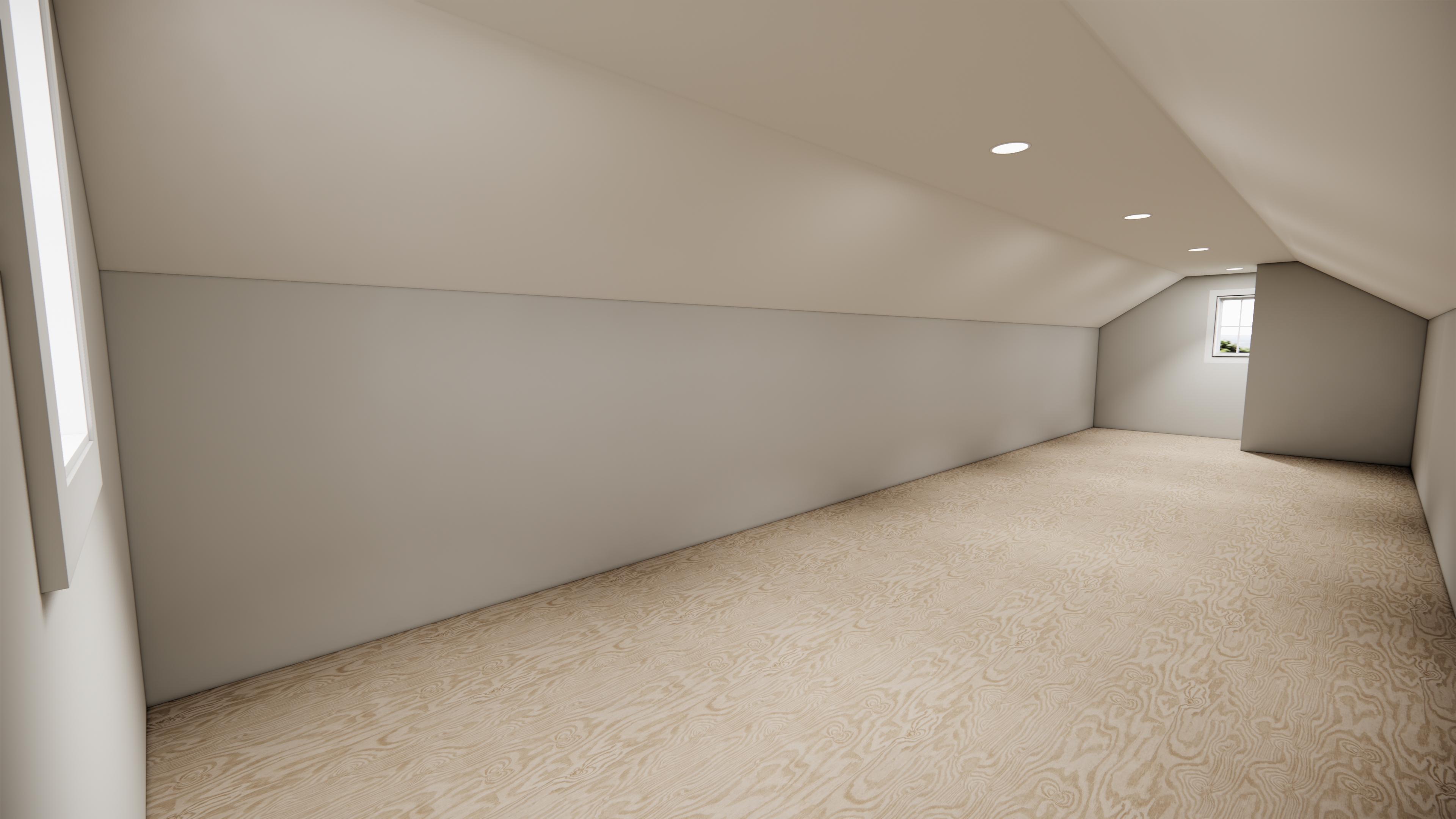 Plan 14795RK: Traditional 3-Car Garage with Bonus Room Above - 1200 Sq Ft - Image #9 - Traditional