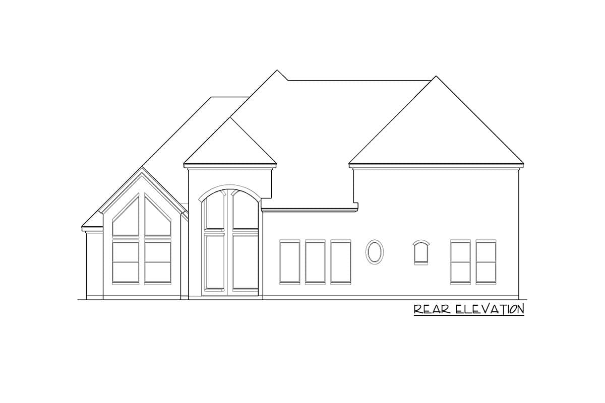 Plan 36282TX: Stunning European Home Plan - Image #6 - European, Traditional
