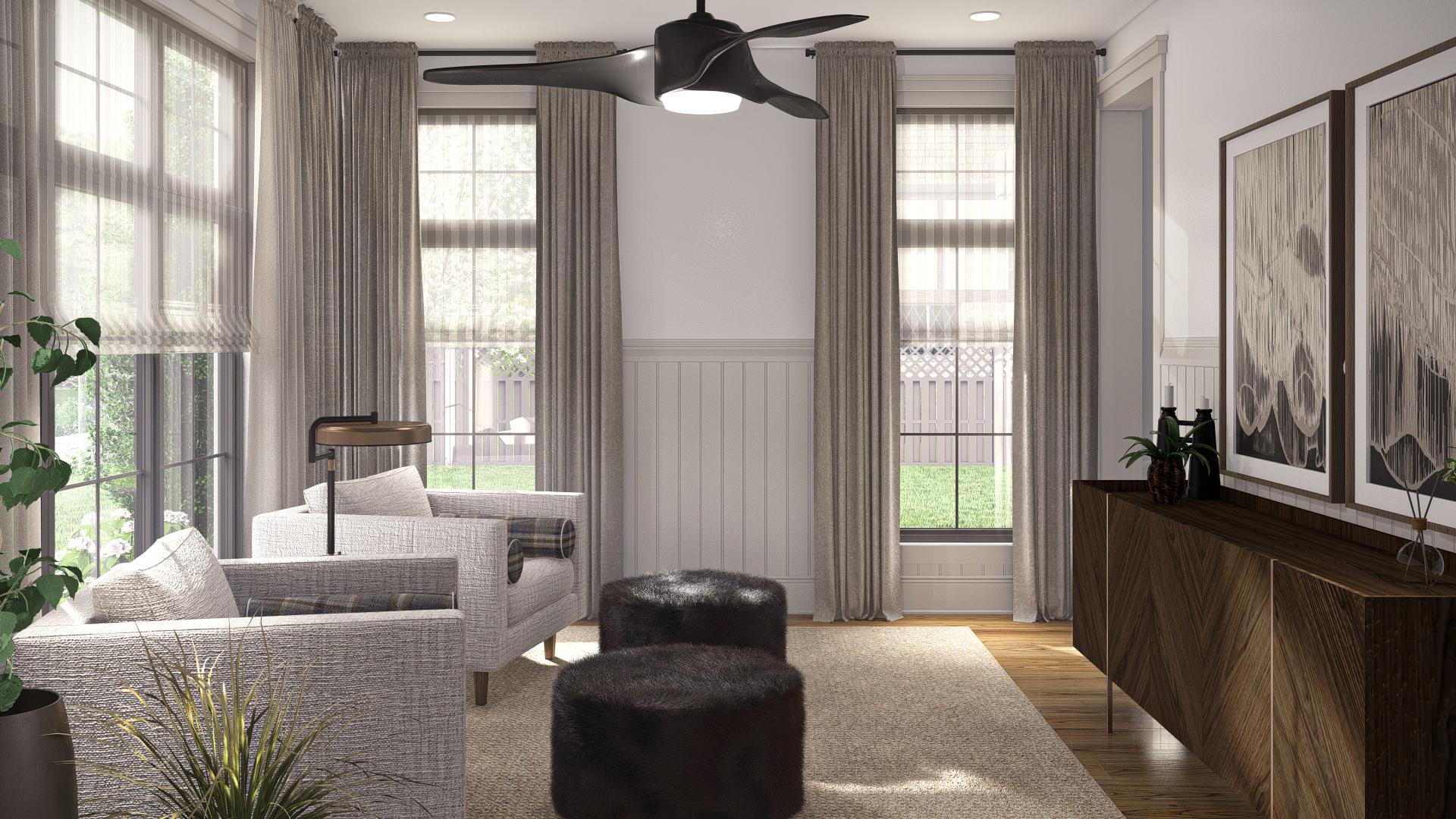 Plan 623368DJ: Two-Story Colonial Home Plan with Loft and Wet Bar Under 3400 Sq Ft - Image #11 - Colonial, Country, New American, Southern Traditional