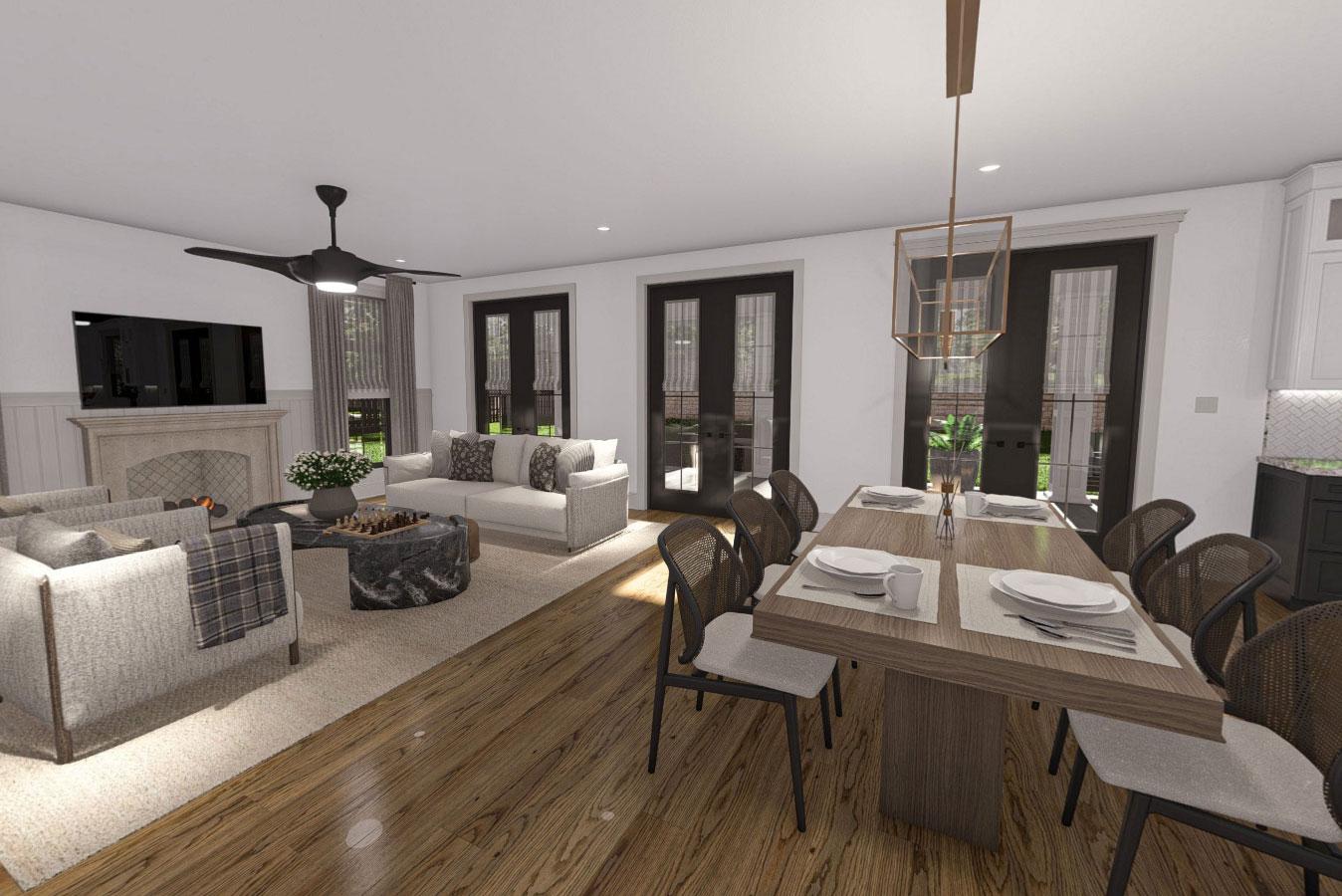 Plan 623368DJ: Two-Story Colonial Home Plan with Loft and Wet Bar Under 3400 Sq Ft - Virtual Tour Cover Image - Colonial, Country, New American, Southern Traditional