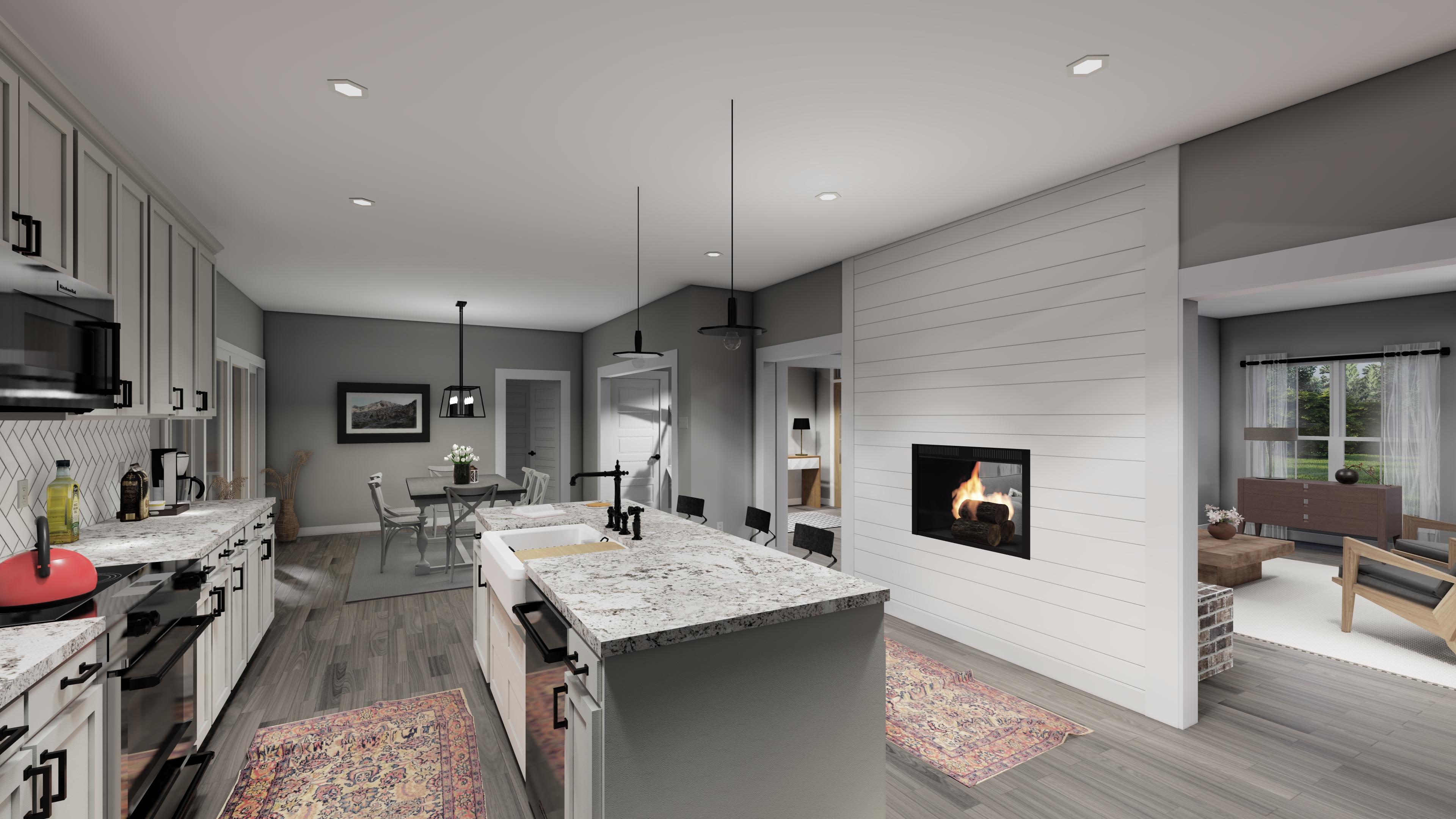 Plan 83663CRW: 4-Bed Transitional Home Plan with Loft Under 3300 Sq Ft - Image #8 - Transitional