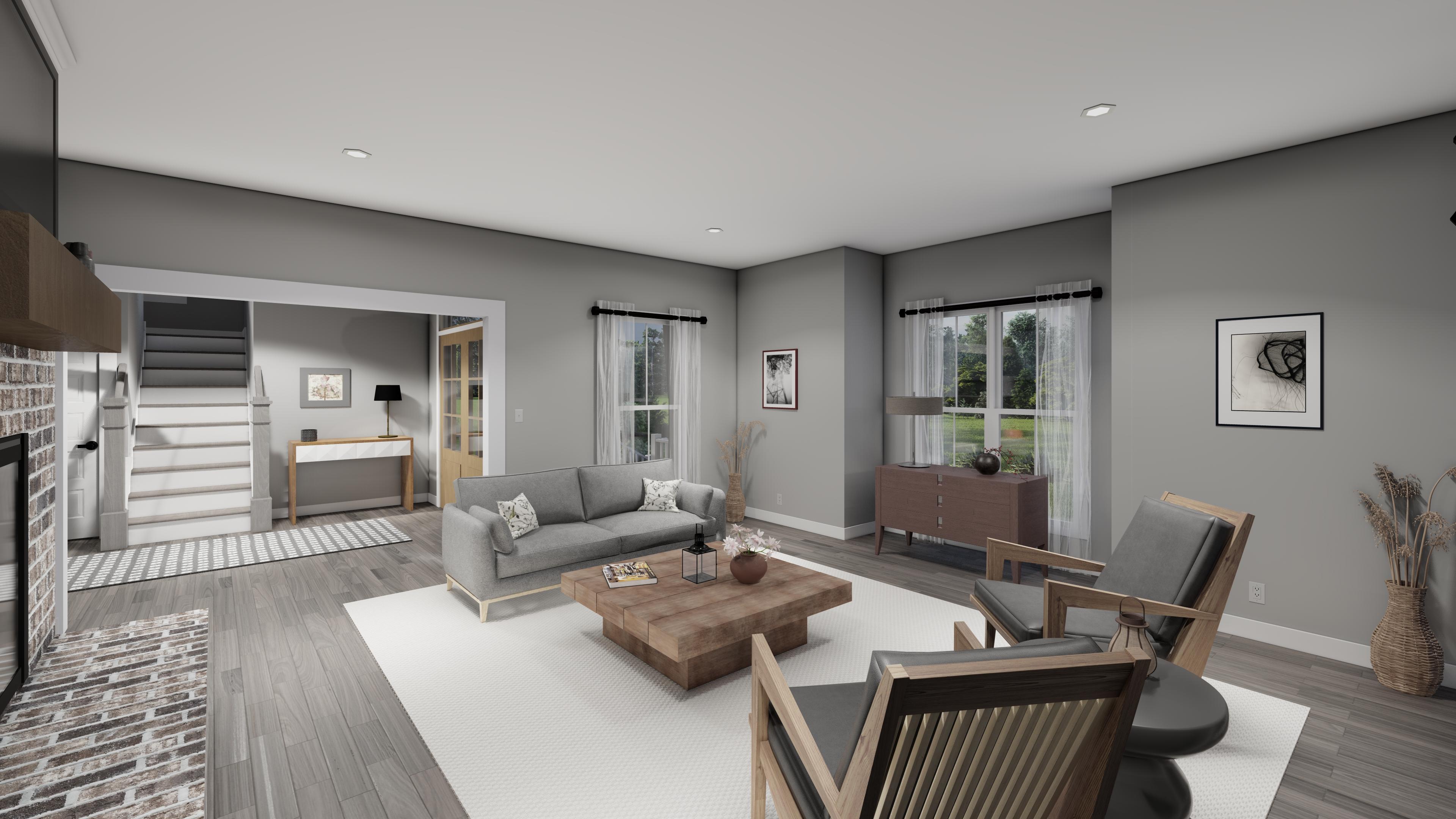 Plan 83663CRW: 4-Bed Transitional Home Plan with Loft Under 3300 Sq Ft - Image #9 - Transitional