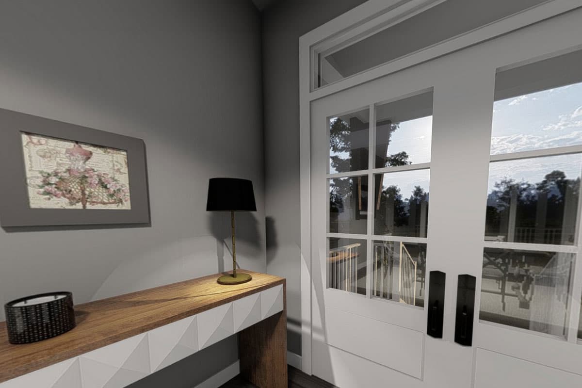 Plan 83663CRW: 4-Bed Transitional Home Plan with Loft Under 3300 Sq Ft - Virtual Tour Cover Image - Transitional
