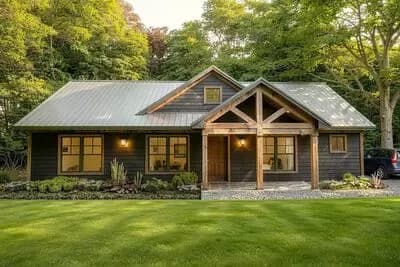3-Bed Craftsman Ranch House Plan Under 1500 Square Feet