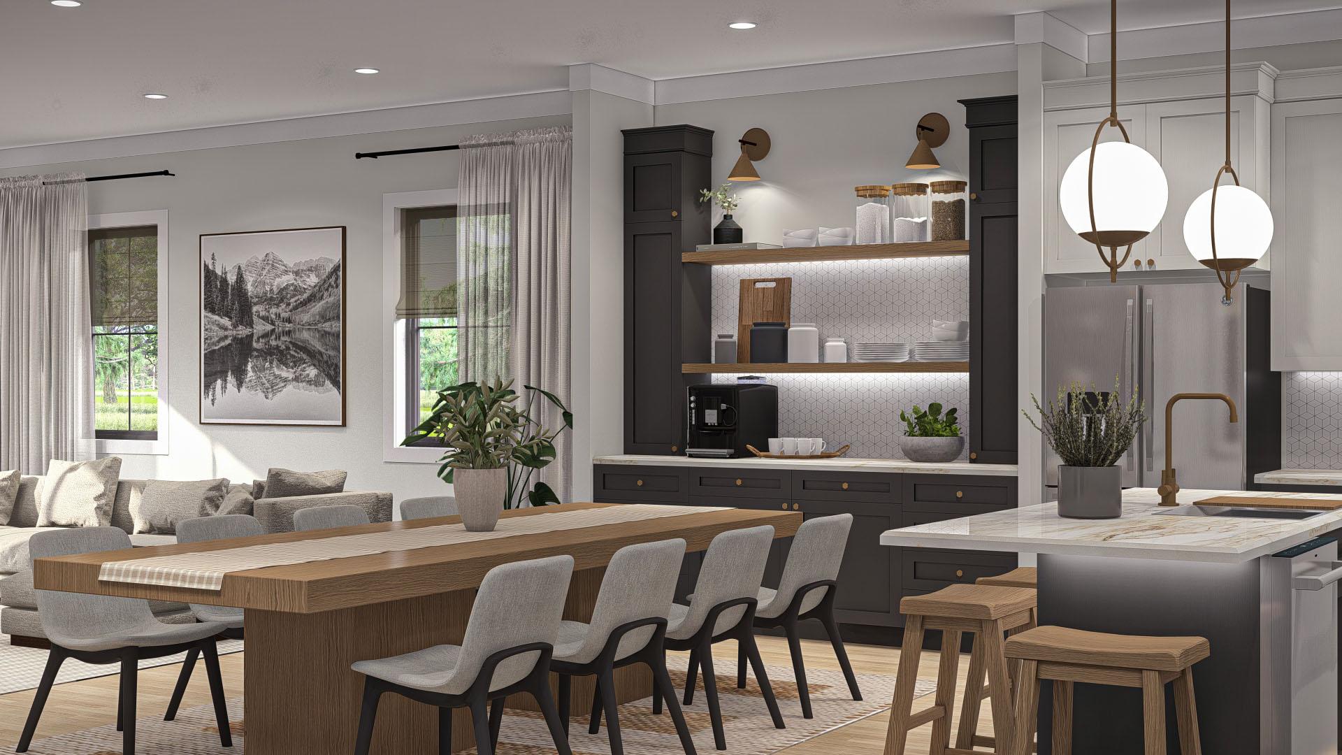 Plan 623369DJ: 2-Bed Modern Barndominium with Home Office and Great Room - 2214 Sq Ft - Image #14 - Barndominium, Country, Craftsman, Modern, New American