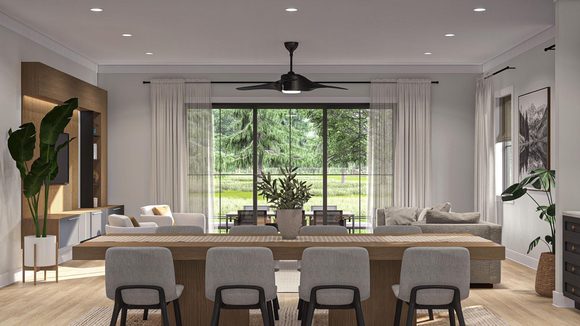 Plan 623369DJ: 2-Bed Modern Barndominium with Home Office and Great Room - 2214 Sq Ft - Image #18 - Barndominium, Country, Craftsman, Modern, New American