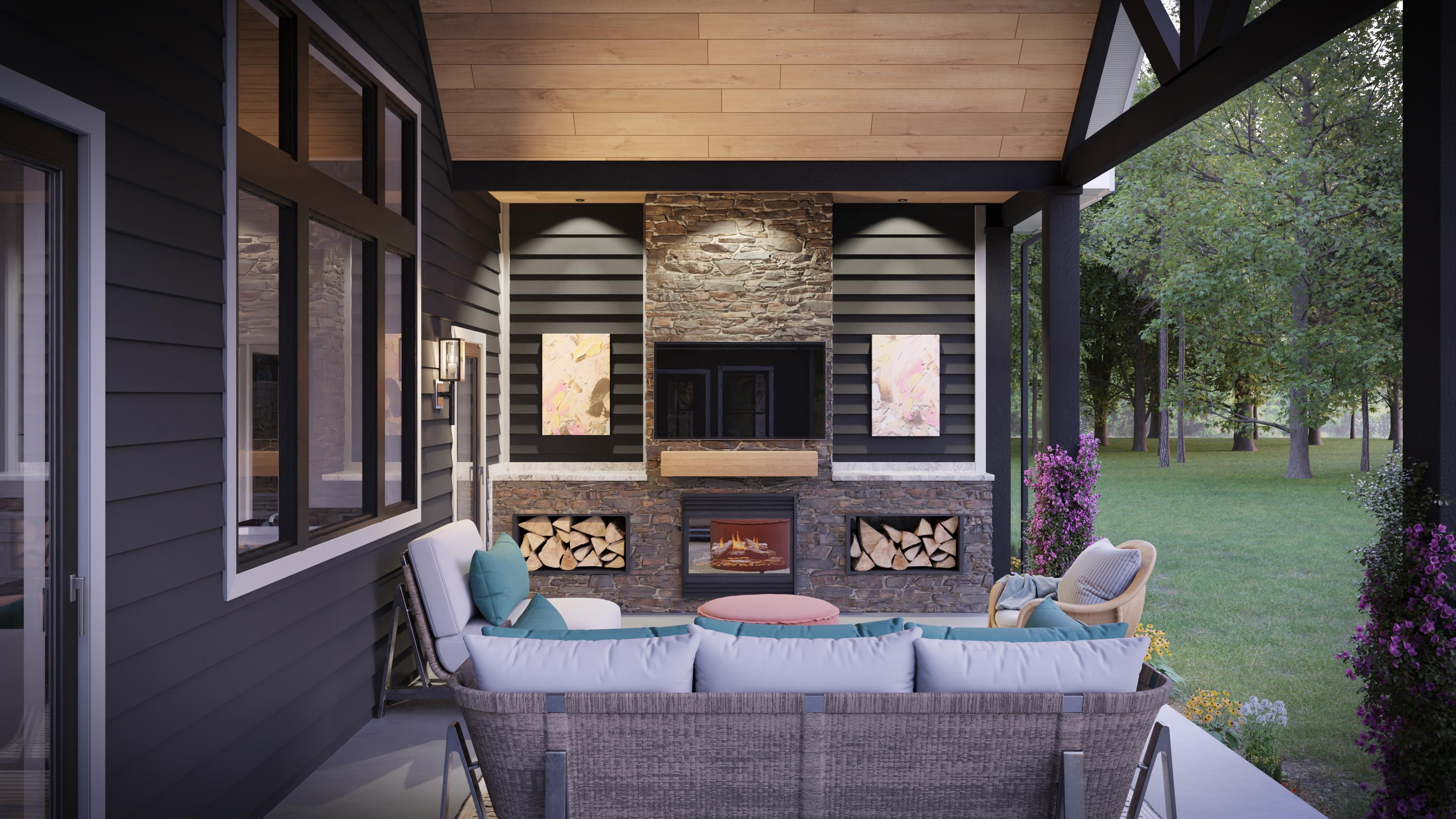 Plan 911039JVD: 3-Bed Modern Farmhouse Plan with Main Floor Master and Sun Room - 3111 Sq Ft - Image #7 - Country, Farmhouse, Modern Farmhouse