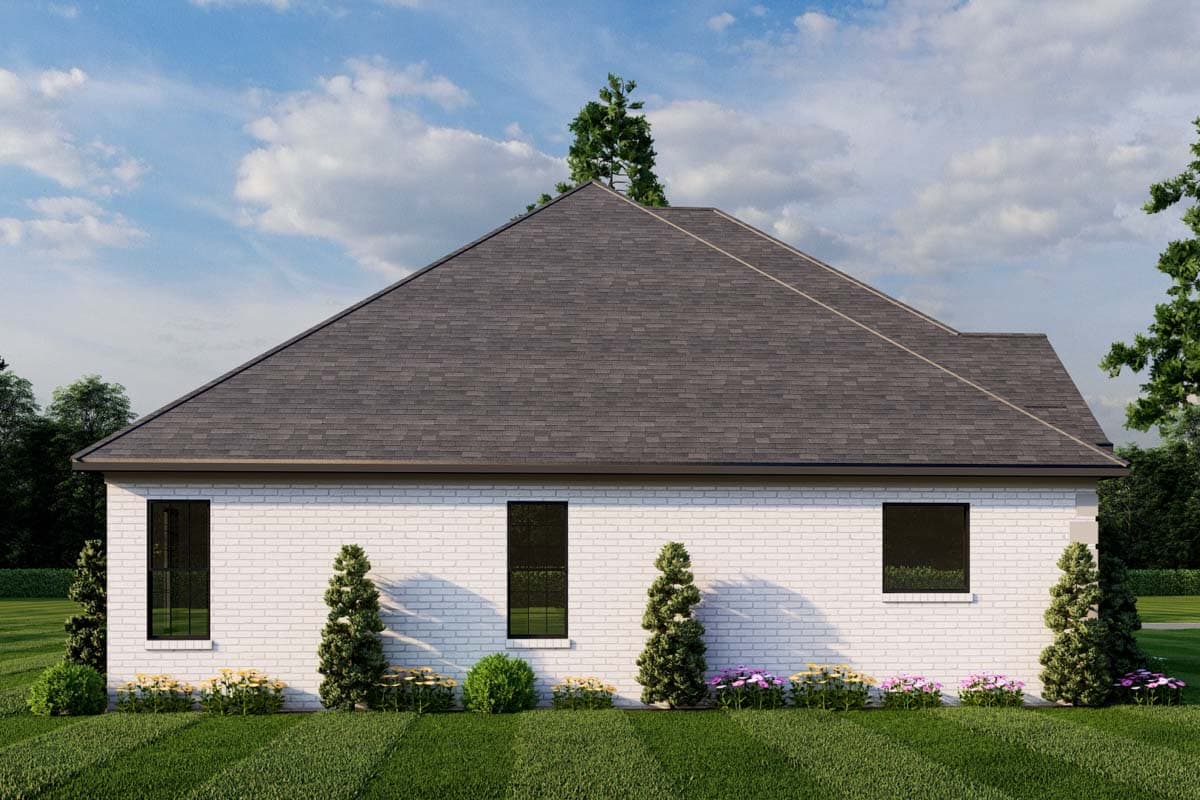 Plan 60721ND: 4-Bed Traditional Home Plan with Keeping Room and Study Room - 2613 Sq Ft - Image #14 - French Country, Traditional
