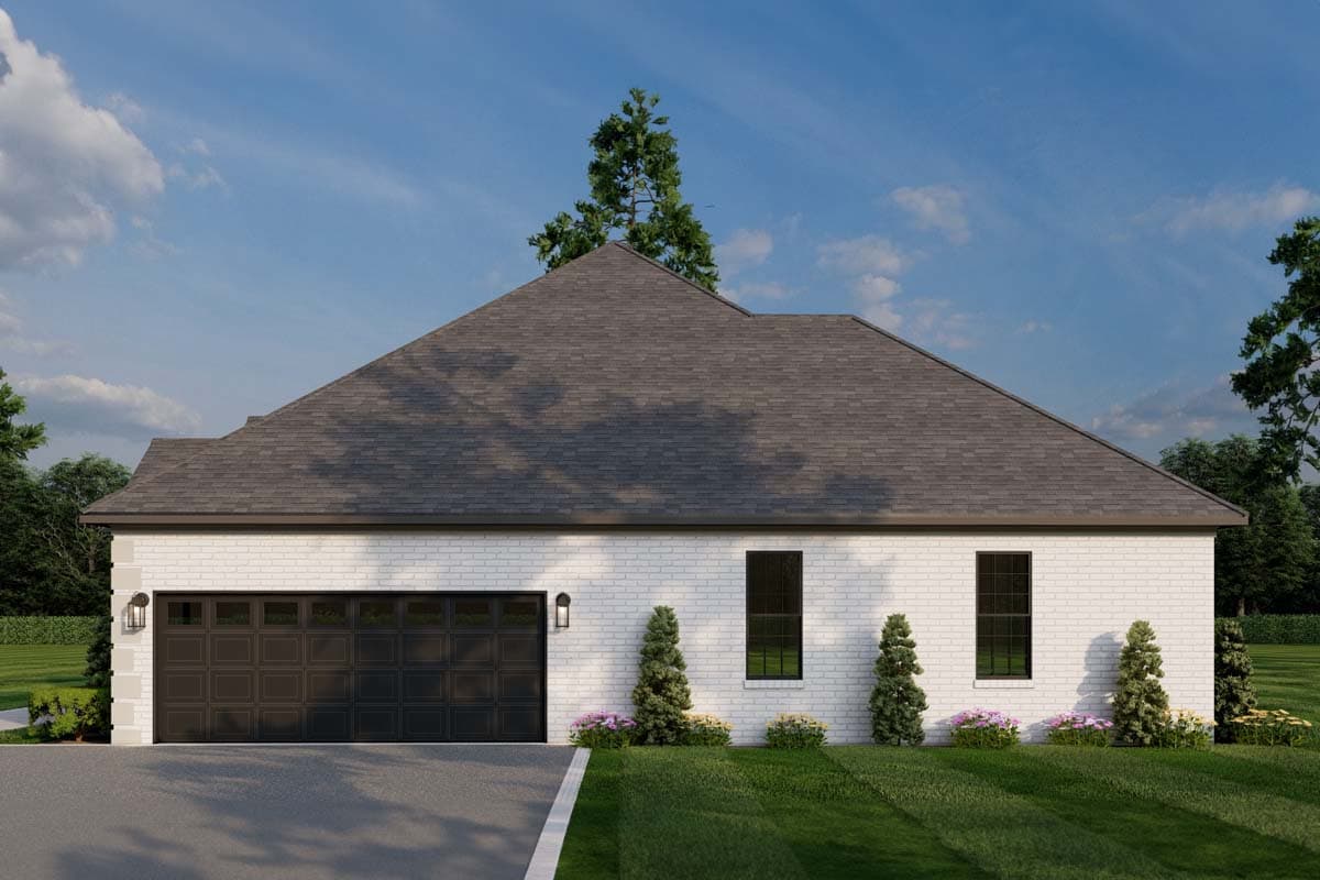 Plan 60721ND: 4-Bed Traditional Home Plan with Keeping Room and Study Room - 2613 Sq Ft - Image #18 - French Country, Traditional