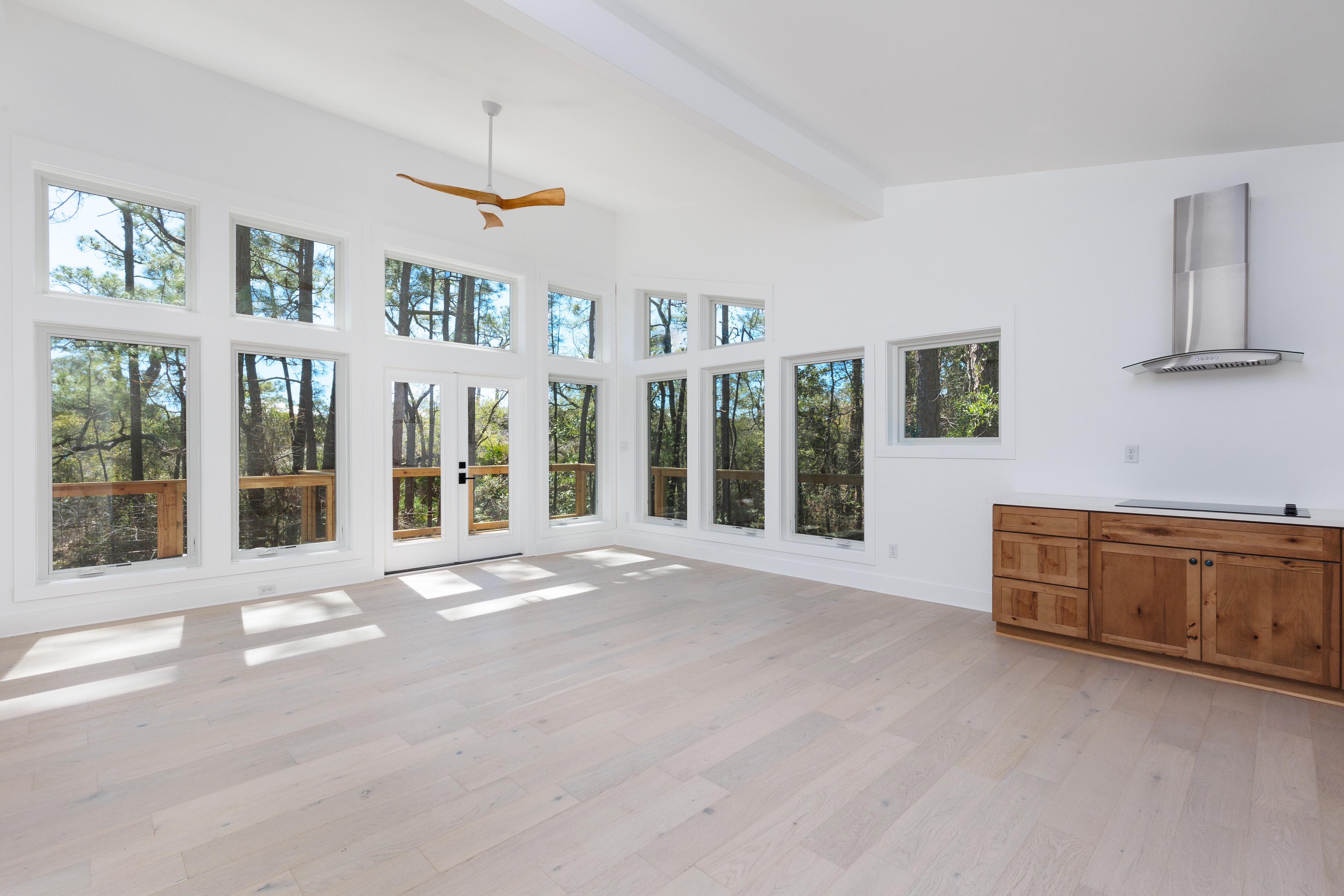 Plan 461042DNN: 2-Bed Modern Low Country Cabin with Vaulted Ceilings - 884 Sq. Ft. - Image #9 - Cabin, Coastal, Cottage, Low Country