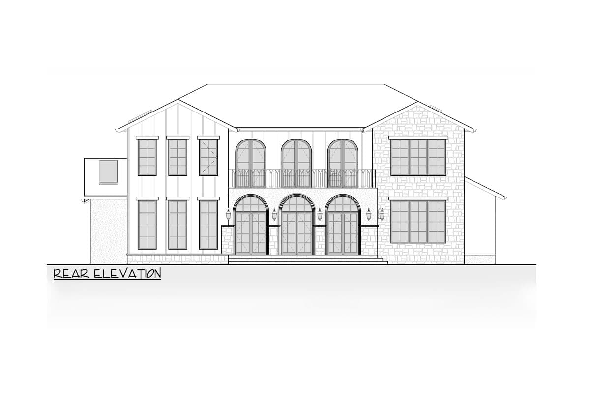 Plan 666271RAF: 4-Bed Contemporary Home Plan with Guest Suite on Main Level - 5158 Sq Ft - Image #7 - Contemporary, New American, Northwest, Transitional