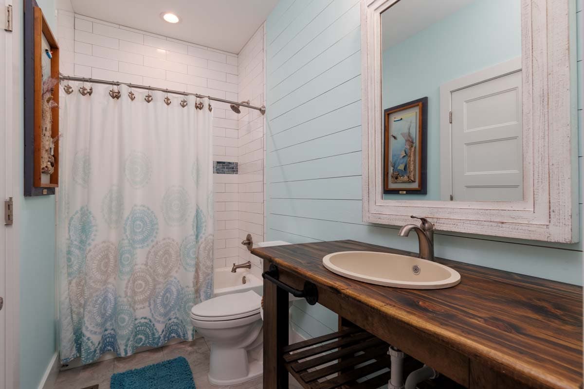 Plan 461043DNN: 3-Bed Low Country Home Plan with Two Story Great Room - 1416 Sq Ft - Image #14 - Cabin, Country, Low Country