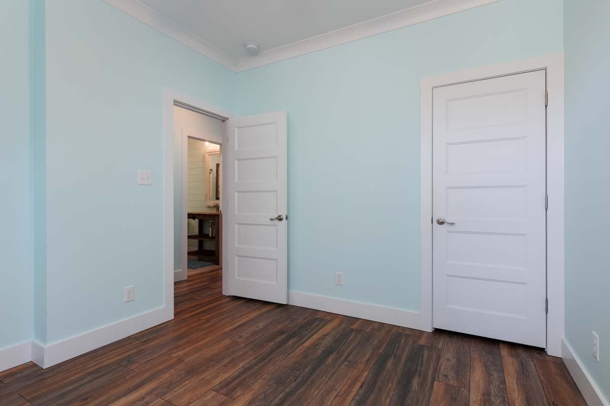 Plan 461043DNN: 3-Bed Low Country Home Plan with Two Story Great Room - 1416 Sq Ft - Image #18 - Cabin, Country, Low Country