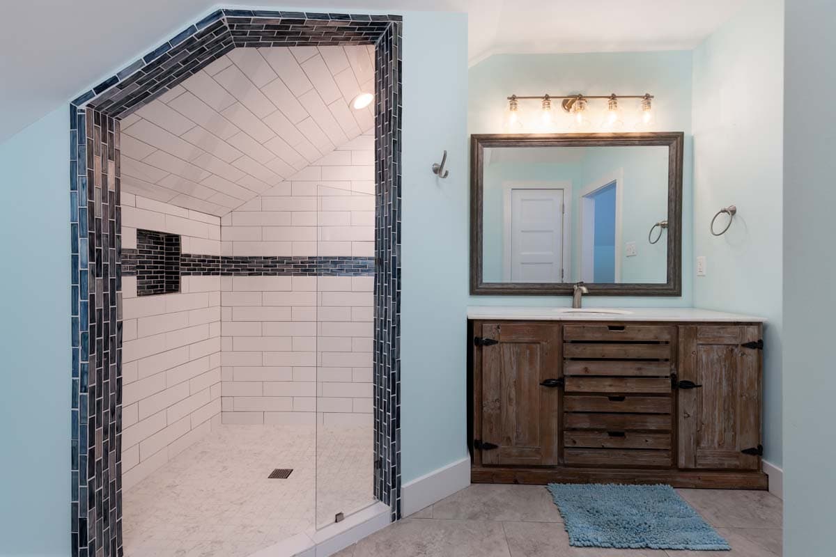 Plan 461043DNN: 3-Bed Low Country Home Plan with Two Story Great Room - 1416 Sq Ft - Image #23 - Cabin, Country, Low Country